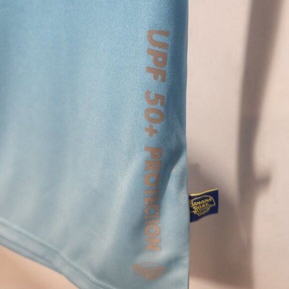 NWT Banana Boat Kids‎ UPF Long Sleeve Rash Guard Shirt Size Medium - Picture 5 of 8